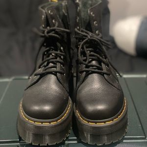 JADON BOOT PISA LEATHER PLATFORMS